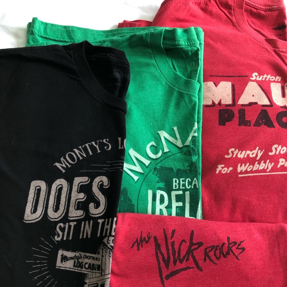 Bundle of 4 Dive Bar shirts